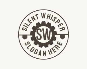 Industrial Mechanical Cog logo design