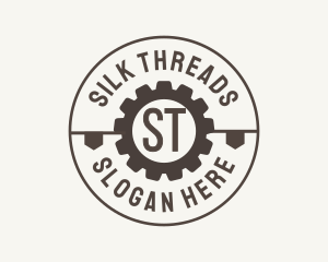 Industrial Mechanical Cog logo design