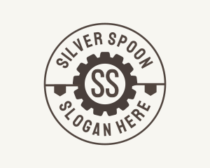 Industrial Mechanical Cog logo design