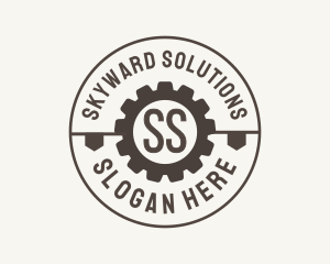 Industrial Mechanical Cog logo design