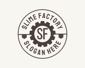 Industrial Mechanical Cog logo design