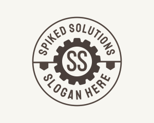 Industrial Mechanical Cog logo design