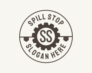 Industrial Mechanical Cog logo design