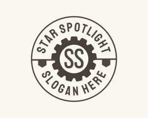 Industrial Mechanical Cog logo design