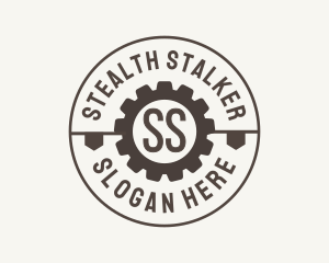 Industrial Mechanical Cog logo design