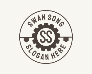 Industrial Mechanical Cog logo design