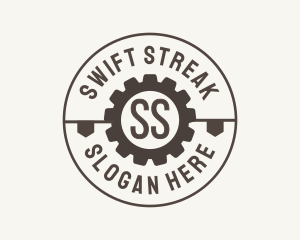 Industrial Mechanical Cog logo design