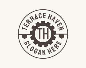 Industrial Mechanical Cog logo design