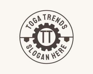 Industrial Mechanical Cog logo design