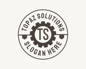 Industrial Mechanical Cog logo design