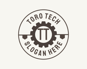 Industrial Mechanical Cog logo design