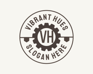 Industrial Mechanical Cog logo design