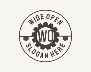 Industrial Mechanical Cog logo design