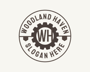 Industrial Mechanical Cog logo design