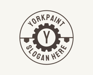 Industrial Mechanical Cog logo design