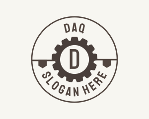 Industrial Mechanical Cog logo design