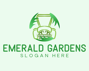 Gardening Lawn Mower  logo design