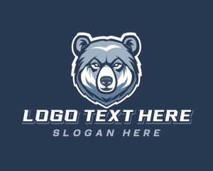 Mascot - Gaming Wild Bear logo design