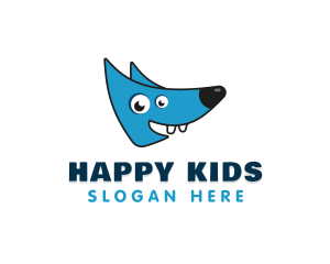 Happy Dog Pet logo design