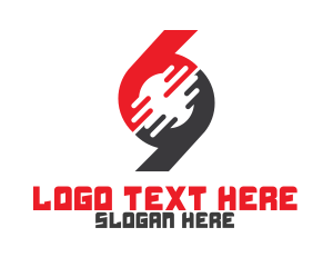 Futuristic - Futuristic Number 69 logo design