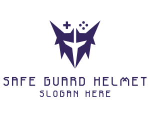 Spiky Helmet Gaming logo design