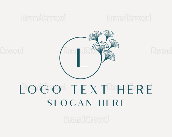 Rustic Palm Leaf Logo