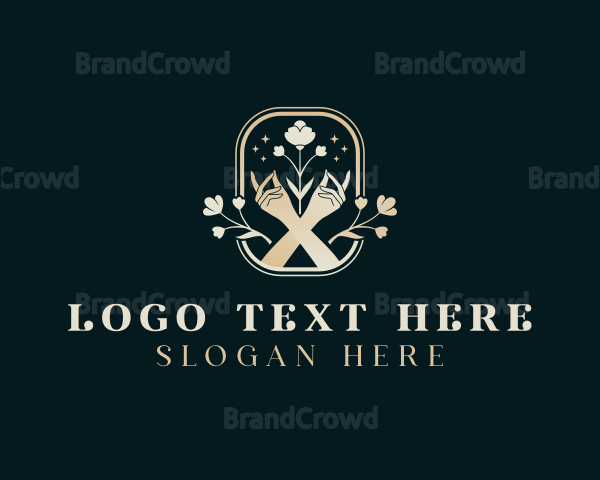 Flower Hand Styling Logo