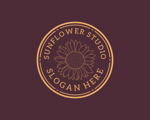 Sunflower - Natural Sunflower Beauty logo design