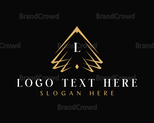 Premium Pyramid Triangle Logo