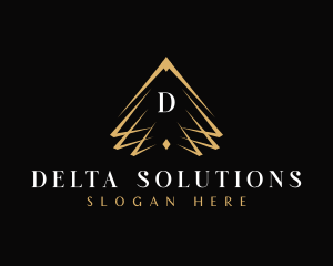 Premium Pyramid Triangle logo design