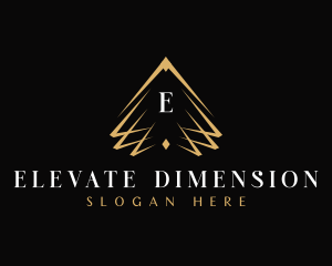 Premium Pyramid Triangle logo design