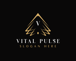 Premium Pyramid Triangle logo design