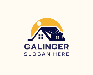 Roofing - Roof Home Repair logo design