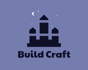 Night Sky Building  logo design