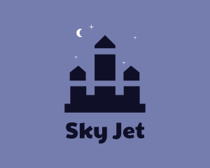 Night Sky Building  logo design