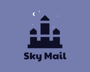 Night Sky Building  logo design