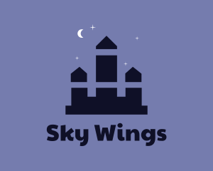 Night Sky Building  logo design