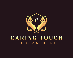 Wellness Hand Massage logo design