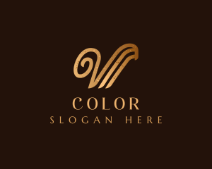 Golden - Luxury Jewelry Boutique logo design