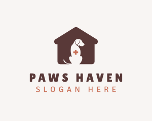 Pet Dog Animal Clinic logo design