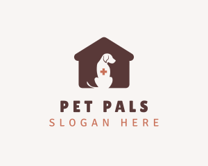 Pet Dog Animal Clinic logo design