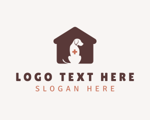 Pet Dog Animal Clinic logo design