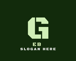 Letter G - Military Green Letter G logo design