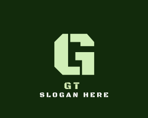 Military Green Letter G logo design