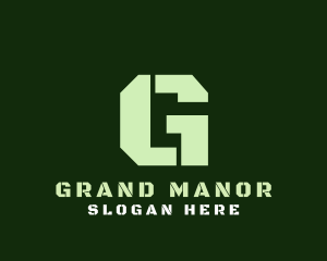 Military Green Letter G logo design