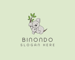 Mother & Baby Koala Logo