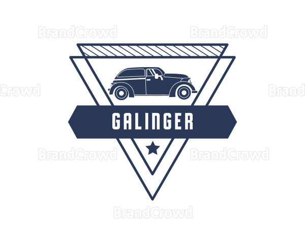 Triangle Car Vehicle Logo