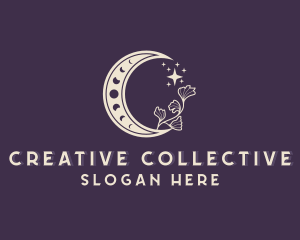 Creative Mystical Moon logo design