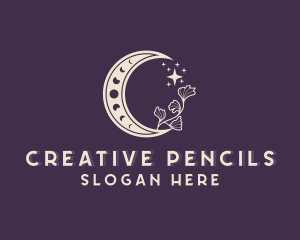 Creative Mystical Moon logo design