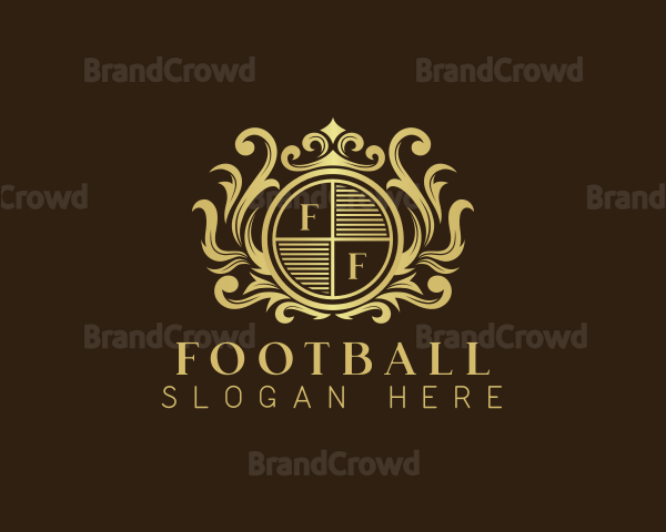 Elegant Ornament Crown Logo